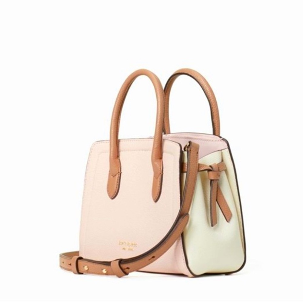 Kate Spade Knott Satchel Chalk Pink Multi
